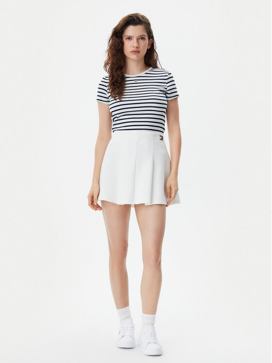 Tommy Jeans Tommy Jeans T-shirt Essential DW0DW17383 Tamnoplava Slim Fit