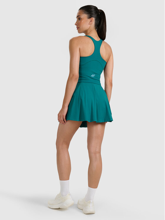 4F 4F Spódnica ołówkowa PREMIUM CLUB Zielony Slim Fit