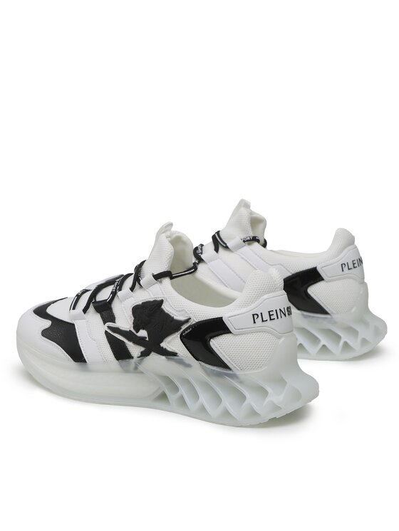 Plein Sport Plein Sport Sneakersy Runner Tiger Cross FABS USC0332 PTE003N Bílá