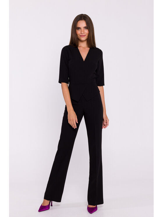 Stylove Overal S377 Čierna Ladies Fit