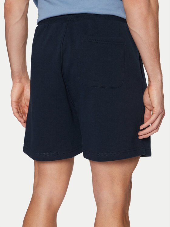Tommy Jeans Szorty sportowe Flag Beach DM0DM20637 Granatowy