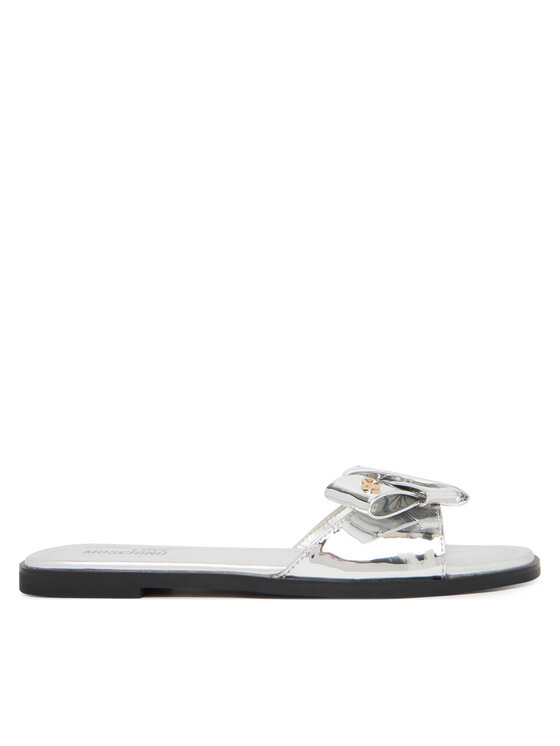 LOVE MOSCHINO LOVE MOSCHINO Šľapky JA28142G0OJE090B Strieborná