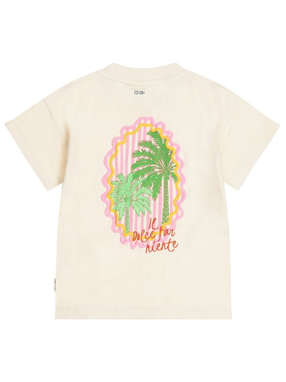Tumble 'N Dry Tumble 'N Dry T-Shirt 84/21185/17403/14 Biały Regular Fit