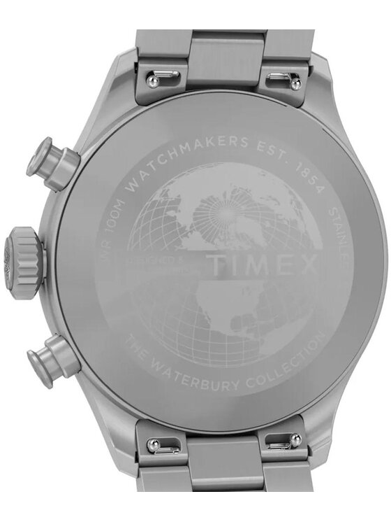Timex Timex Hodinky TW2Y19100 Stříbrná