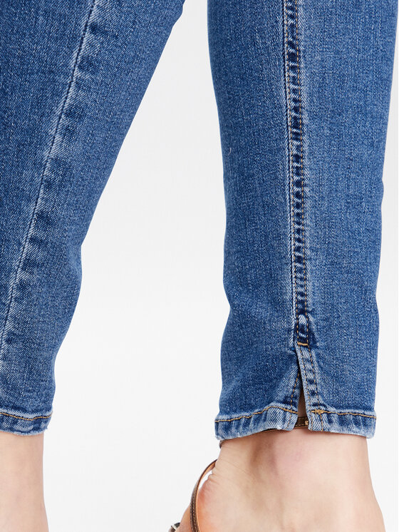 Liu Jo Liu Jo Jeans hlače UA3003 D4788 Modra Slim Fit
