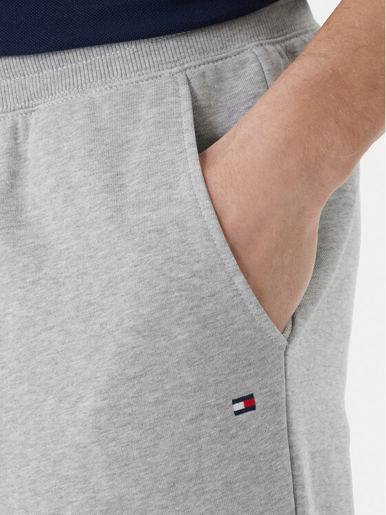Tommy Hilfiger Tommy Hilfiger Teplákové nohavice Essential MW0MW37236 Sivá Regular Fit