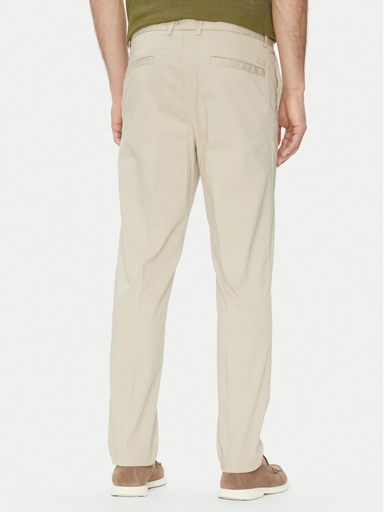 BOSS BOSS Pantaloni di tessuto H-Kane 50540906 Beige Regular Fit
