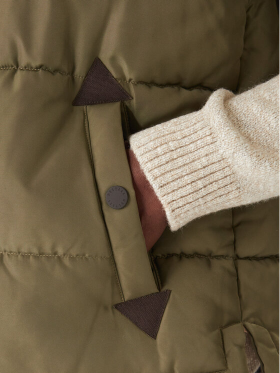 Mustang Mustang Gilet Dublin 1016901 Verde Regular Fit