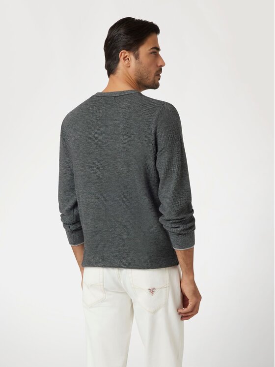 Guess Guess Sweter 168071 Czarny Classic Fit