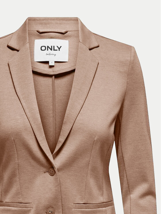 ONLY ONLY Marynarka Poptrash 15153144 Brązowy Regular Fit