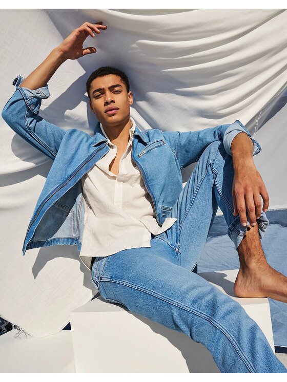 Wrangler Wrangler Giacca di jeans 112362738 Blu Regular Fit