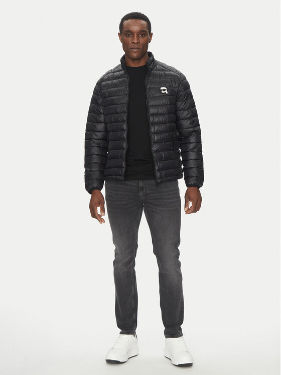 KARL LAGERFELD KARL LAGERFELD Bunda pro přechodné období 505710 500590 Černá Regular Fit