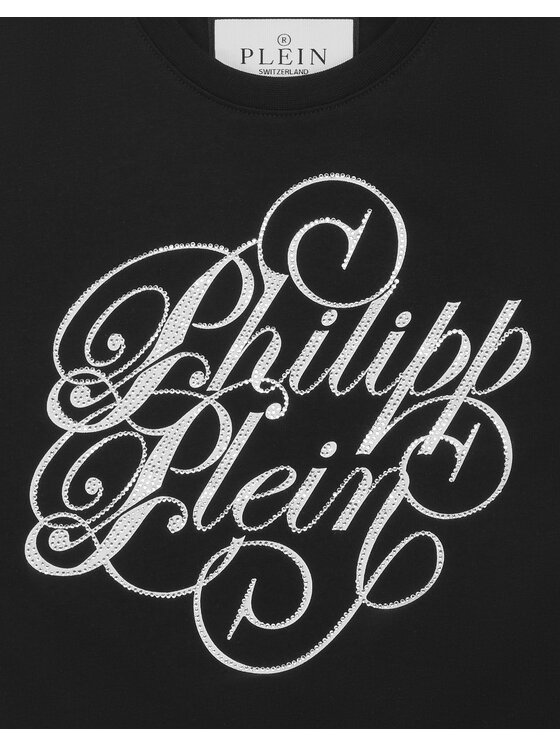 PHILIPP PLEIN PHILIPP PLEIN T-Shirt 28261 Czarny Regular Fit