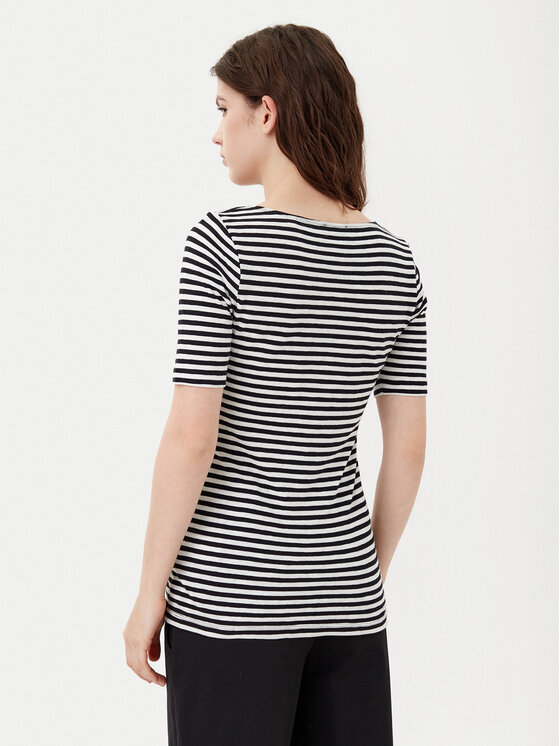 Marc O'Polo Marc O'Polo Tricou B01219651333 Negru Regular Fit