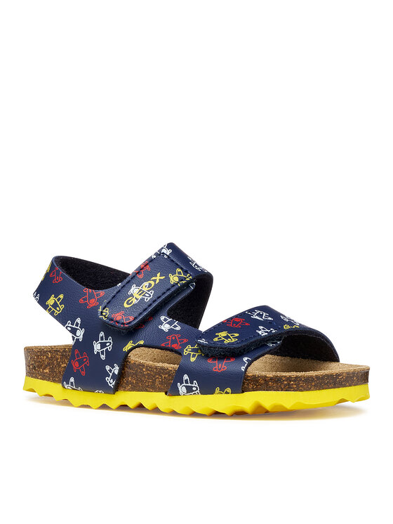 Geox Geox Sandále B Sandal Chalki Boy B552QB 00004 C4002 M Tmavomodrá