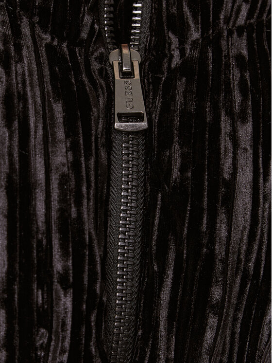 Guess Guess Μπουφάν χειμωνιάτικο Roux W3BL10 KBWC2 Μαύρο Relaxed Fit