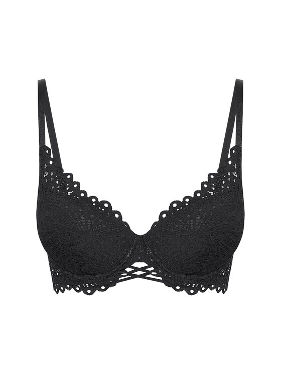 Esotiq Esotiq Biustonosz push-up 39440 Czarny