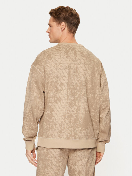 Guess Guess Μπλούζα Z5RQ17 K9YI1 Μπεζ Regular Fit