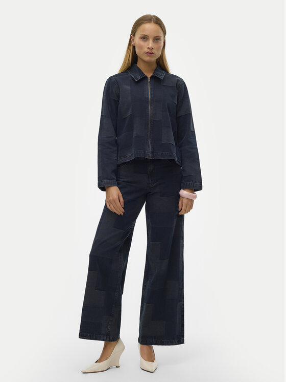 Vero Moda Vero Moda Jeans Remy 10321077 Dunkelblau Wide Leg