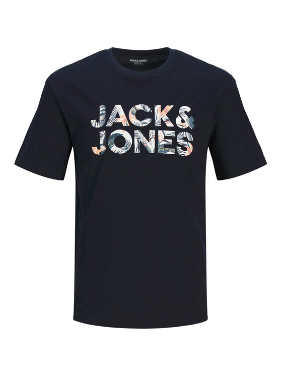 Jack&Jones Jack&Jones T-shirt Bryan 12268127 Tamnoplava Relaxed Fit