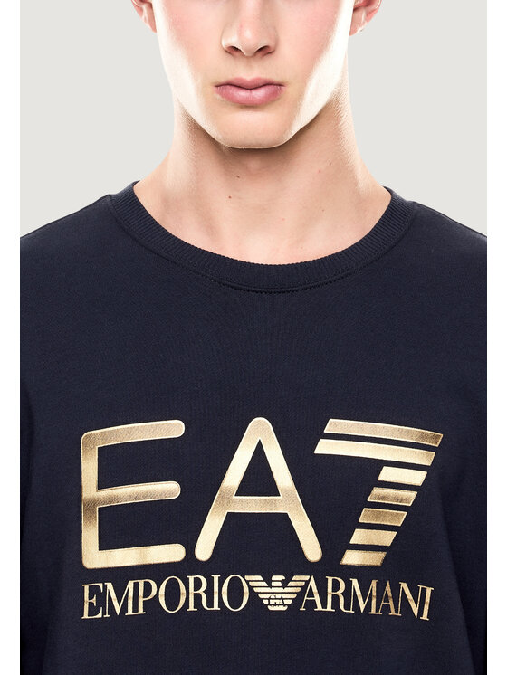 EA7 Emporio Armani EA7 Emporio Armani Felpa 7M001191 AF17787 Blu Casual Fit