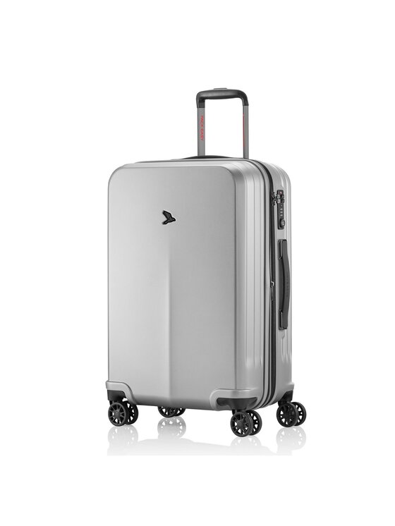 Pack Easy Pack Easy Walizka średnia 324384 Srebrny