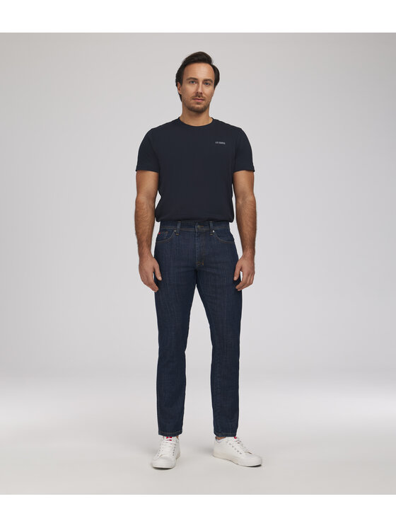 Lee Cooper Lee Cooper Jeansy JEANS M LC7504 3215 RINSED Niebieski Tapered Fit