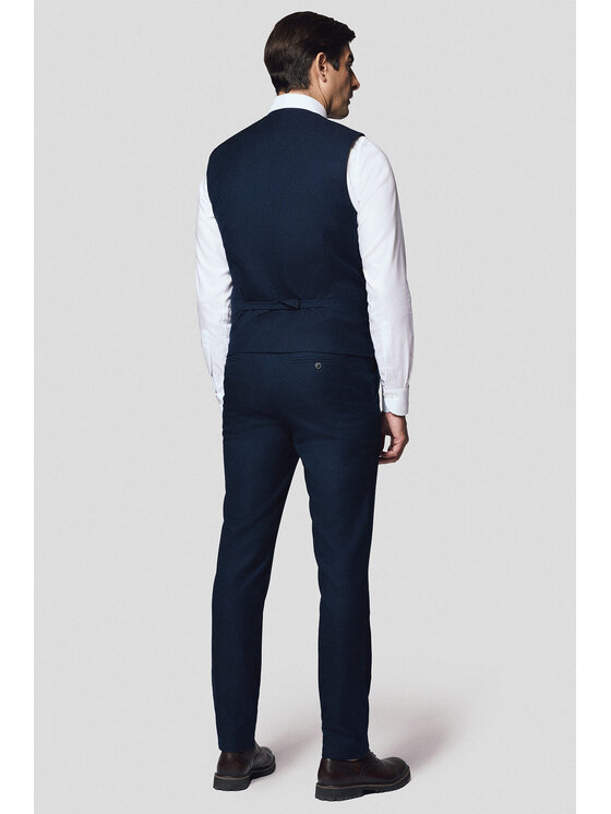 Lancerto Lancerto Kamizelka Favara KA131125000013 Granatowy Slim Fit