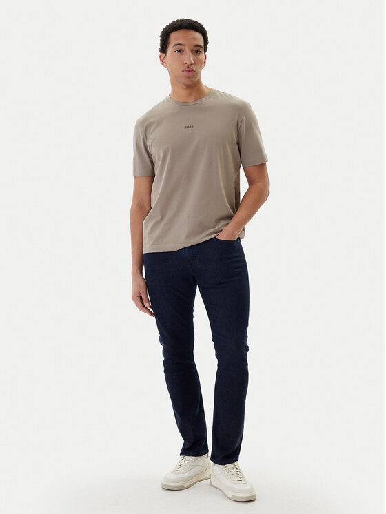 BOSS BOSS Džínsy Delaware 50471017 Tmavomodrá Slim Fit