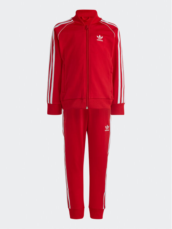 adidas adidas Спортивний костюм Adicolor SST Tracksuit IC9178 Червоний Regular Fit