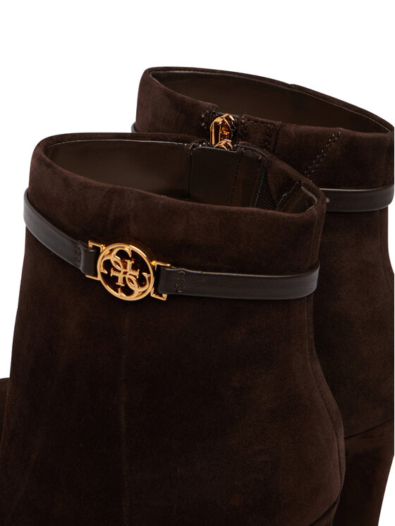 Guess Guess Botki FLFOTI SUE10 Brązowy
