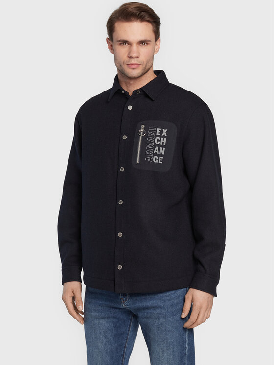 Armani Exchange Armani Exchange Kurtka przejściowa 6LZB39 ZNIHZ 1510 Granatowy Regular Fit