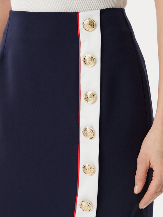 ARTIGLI ARTIGLI Пола тип молив ACGO000930 Тъмносин Regular Fit