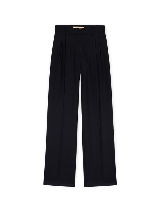 Trussardi Trussardi Spodnie materiałowe P266A002345N033 Czarny Over Fit
