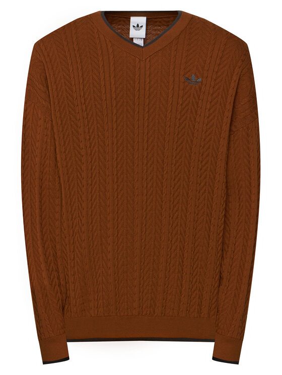 adidas adidas Πουλόβερ KR6506 Πορτοκαλί Loose Fit