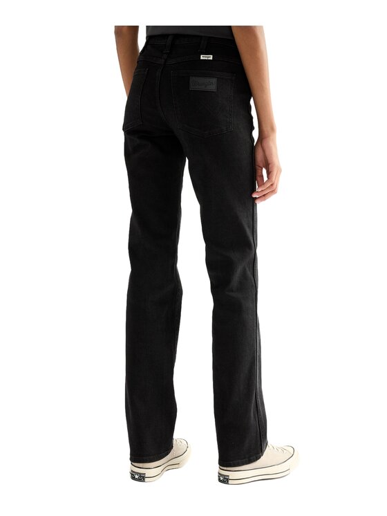 Wrangler Wrangler Jeansy 112386687 Czarny Regular Fit