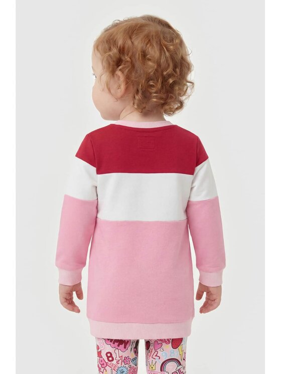 Guess Kids Guess Kids Sukienka codzienna 183733 Różowy Classic Fit