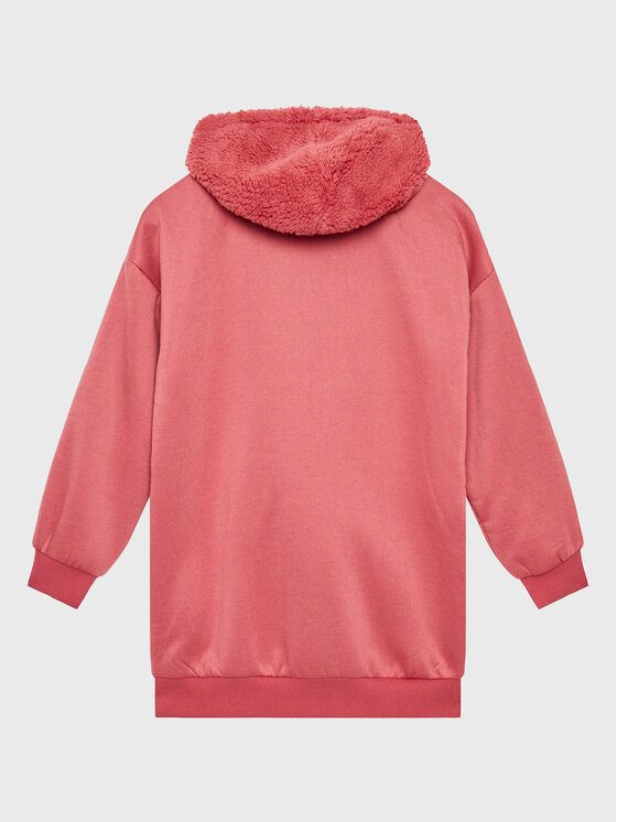 United Colors Of Benetton United Colors Of Benetton Majica dugih rukava 34NEC201W Ružičasta Loose Fit