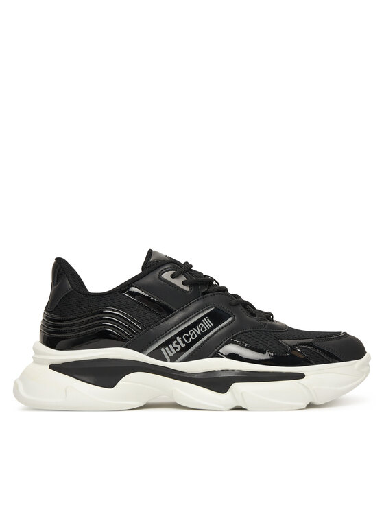 Just Cavalli Just Cavalli Sportcipők 79QA3SA1 ZSD34 Fekete