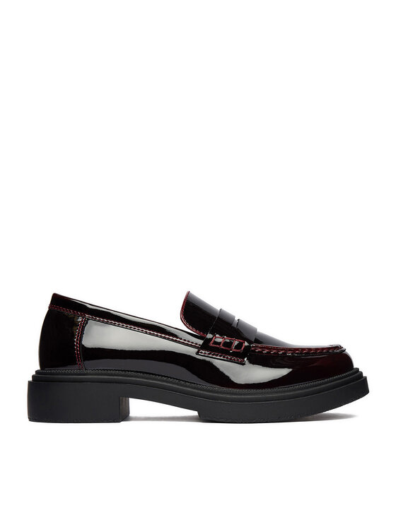 JENNY JENNY Loafersy CEO-Y82537-1 Bordowy