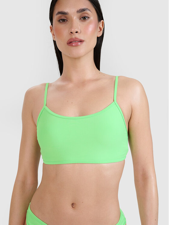 4F 4F Góra od bikini FOB SUMMER Zielony jasny