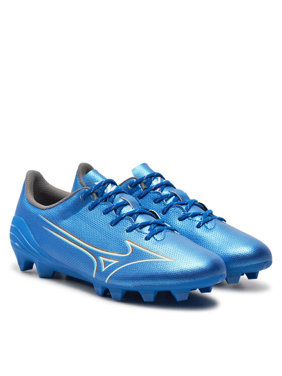 Mizuno Mizuno Ghete pentru fotbal Alpha Select Fg NIÑO P1GB246527 Albastru