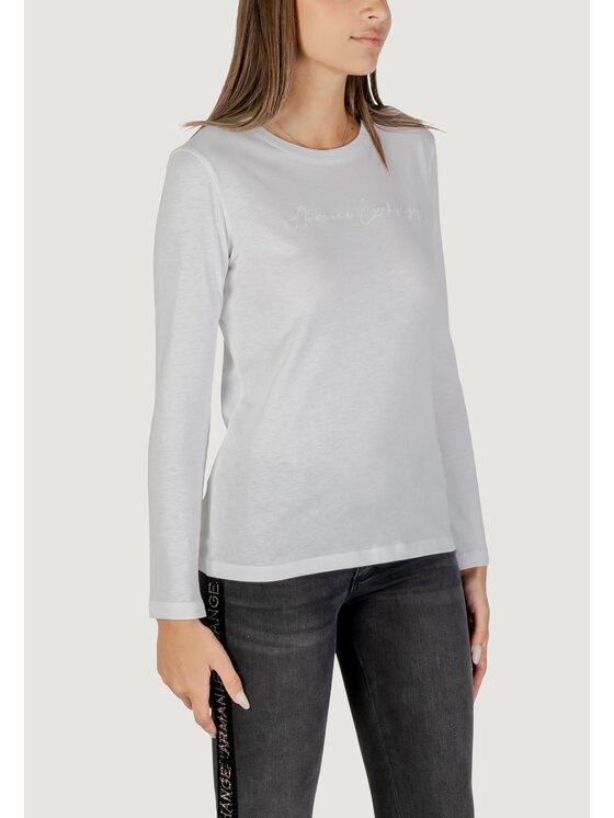 Armani Exchange Armani Exchange Blusa XW001456 AF10356 Bianco Casual Fit