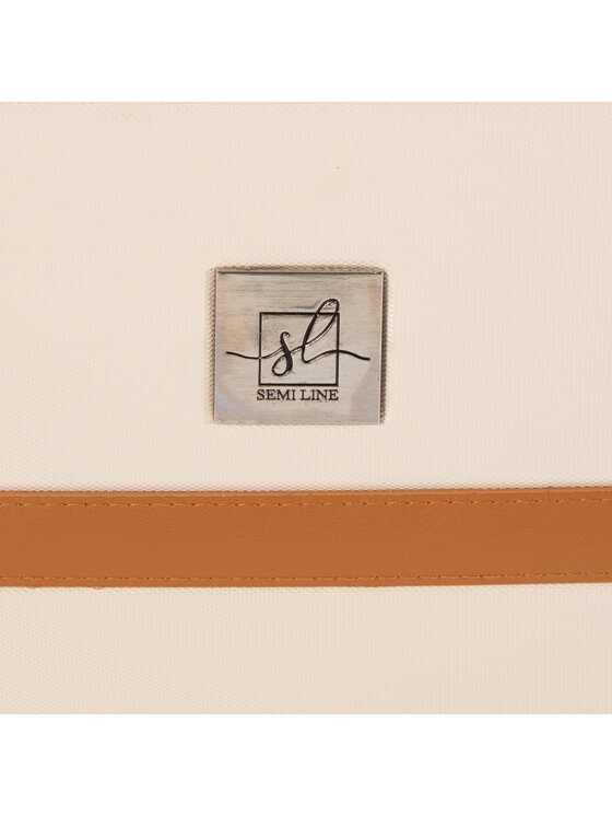 Semi Line Semi Line Valigia media T5506-2 Beige