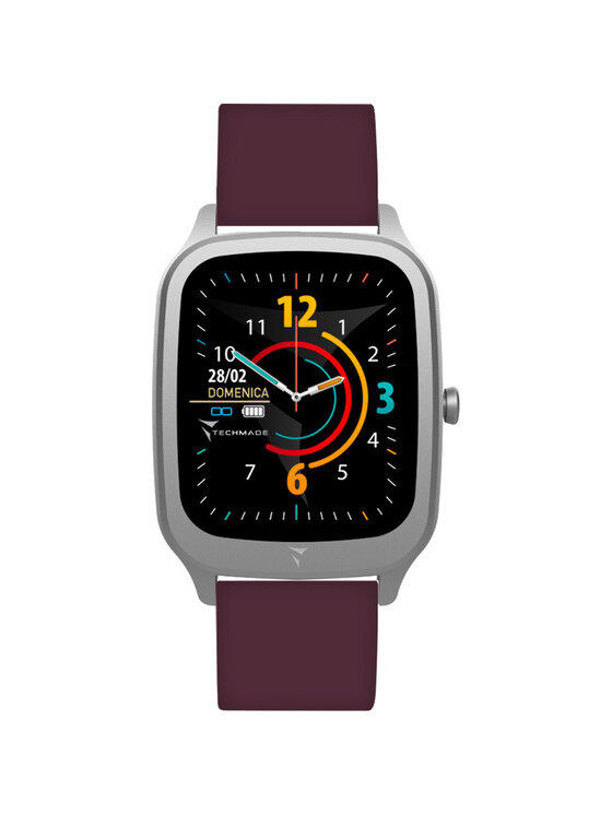 Techmade Techmade Zegarek 8099990146180 Czerwony
