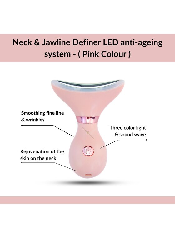 Erthskin London Erthskin London System przeciwstarzeniowy LED Neck & Jawline Definer Zestaw do pielęgnacji