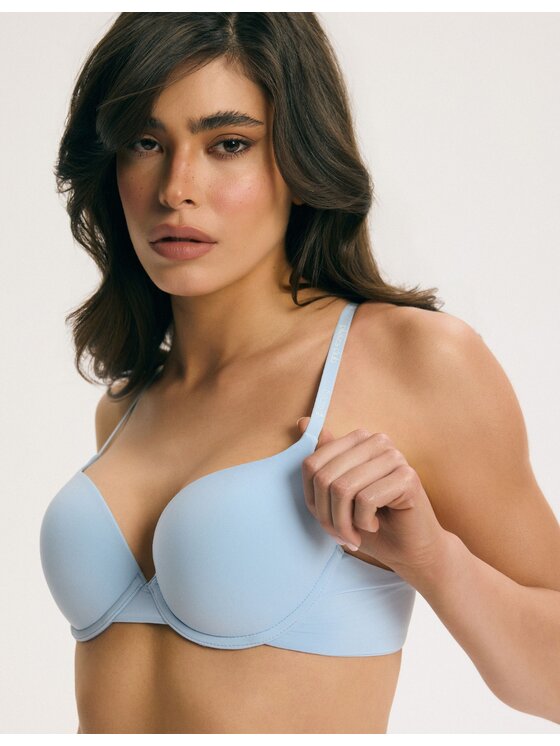Esotiq Esotiq Biustonosz push-up 44989 Niebieski