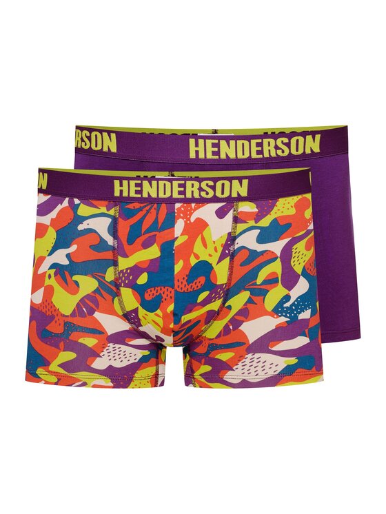 Henderson Henderson Komplet 2 par bokserek 42621 Kolorowy