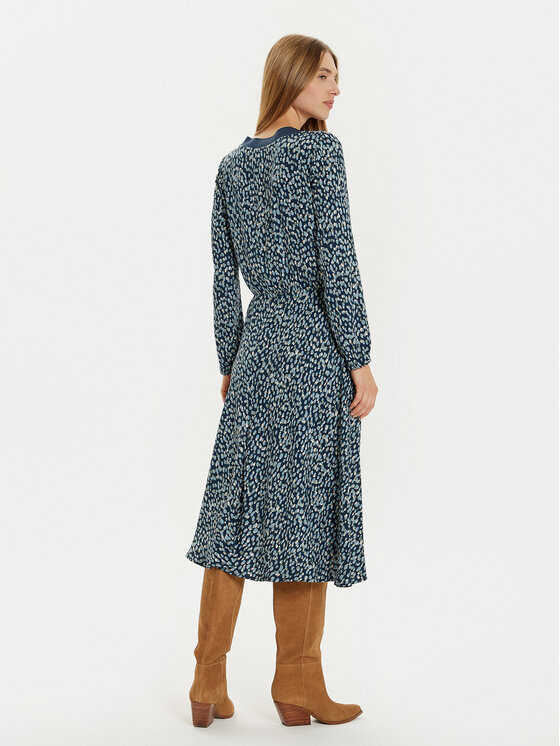 Tatuum Tatuum Повсякденна сукня Splati T2420.192B Cиній Regular Fit
