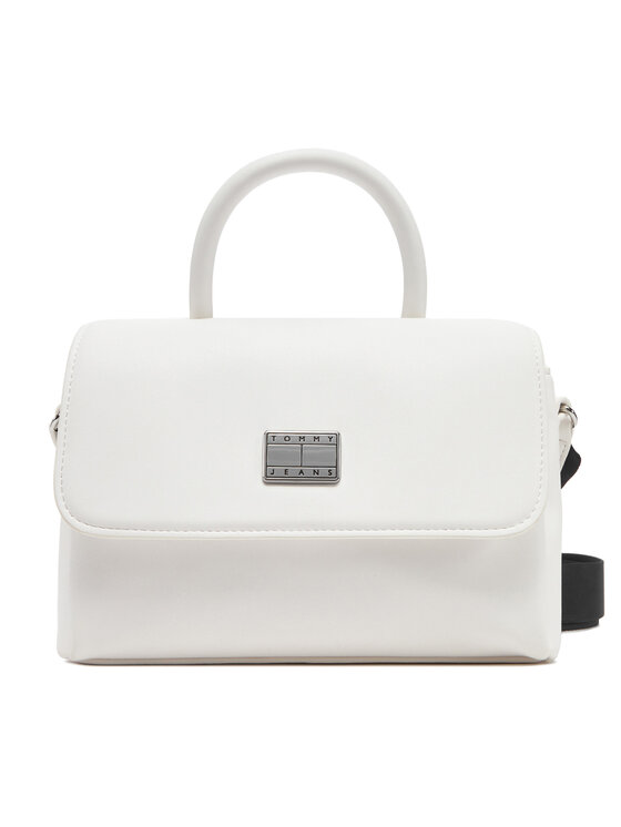 Tommy Jeans Tommy Jeans Borsetta Tjw American Cool Flap Crossover AW0AW17296 Bianco